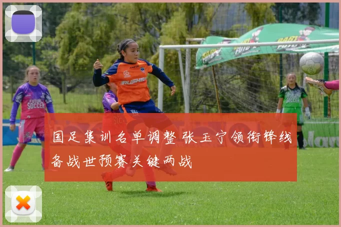 国足集训名单调整 张玉宁领衔锋线备战世预赛关键两战